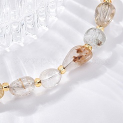 Bracelets naturels en quartz rutilés&nbsp;G-P563-07P-03