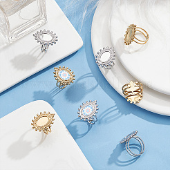 8 шт. 2-х цветные компоненты кольца-манжеты из нержавеющей стали 304 STAS-UN0056-94