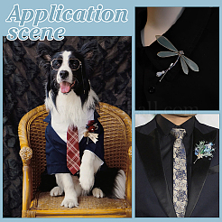 30 шт. латунные значки KK-ME0003-22