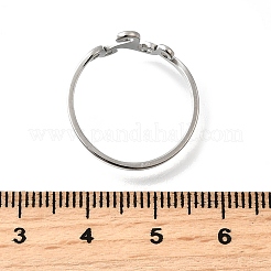 Кольца из нержавеющей стали 304&nbsp;RJEW-S628-01P