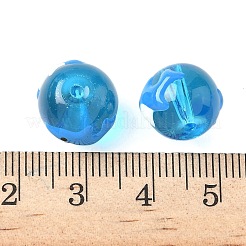 Стеклянные эмалевые бусины ручной работы LAMP-D304-02A