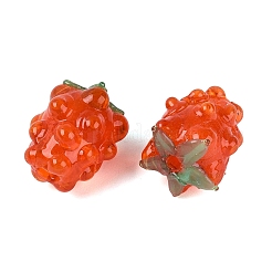 Perles vernissées manuelles&nbsp;LAMP-N042-23C