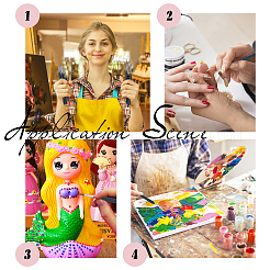 Набор кистей для каллиграфии AJEW-WH0245-68B