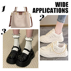 Schuhschmuckkette aus Messing&nbsp;FIND-GO00009