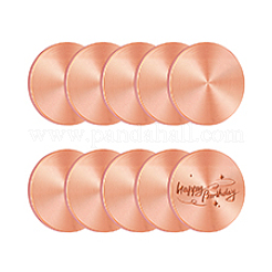 10шт латунные листы AJEW-PH0006-39