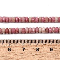 Природные родонит бисер нитей&nbsp;X-G-G343-A01-2x4mm