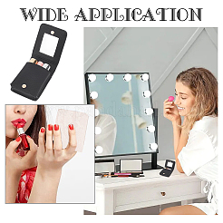 2 шт. 2-цветная сумка-клатч из искусственной кожи с принтом под крокодила AJEW-WR0001-98