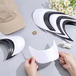 24 panneau de bord de chapeau en plastique 8 styles pour casquette à visière&nbsp;AJEW-NB0009-41