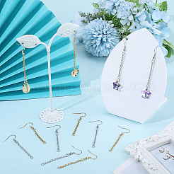 40 шт. 2 стиля крючков для сережек из нержавеющей стали 304&nbsp;EJEW-SC0001-85