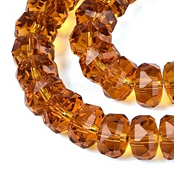 Chapelets de perles en verre transparente  &nbsp;GLAA-Q114-01A-A14