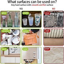 Carta per trasferimento termico fai da te in pvc&nbsp;DIY-WH0517-001