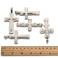 Большие подвески из не тускнеющей нержавеющей стали марки 304 STAS-I002-M06