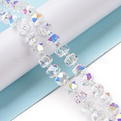 Гальванизируйте прозрачное стекло бисер нитей&nbsp;EGLA-H101-03A