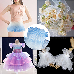 5 ярд полиэстеровой плиссированной кружевной ленты для отделки&nbsp;OCOR-GF0004-84D