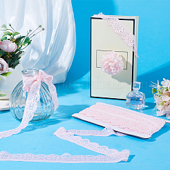 10 ярд полиэстер эластичная кружевная отделка&nbsp;OCOR-WH0086-04A