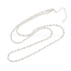 Латунные цепочки с шариками толщиной 2.2 мм для мужчин и женщин&nbsp;NJEW-L012-06S