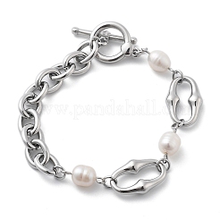 Браслеты из цепей из нержавеющей стали&nbsp;BJEW-F485-02P