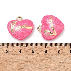 Латунь эмаль подвески&nbsp;KK-H259-10G