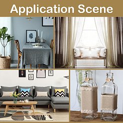 Льняная хлопчатобумажная ткань DIY-WH20050-69A