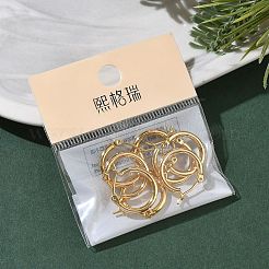 Латунные серьги обруча&nbsp;XGR0019G-69G