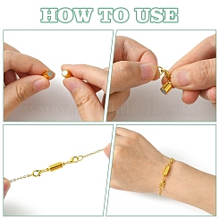 Магнитные застежки из латуни / сплава со стразами&nbsp;DIY-YW0009-48