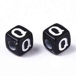 Непрозрачные акриловые бусины&nbsp;LS-SACR-N002-01Q