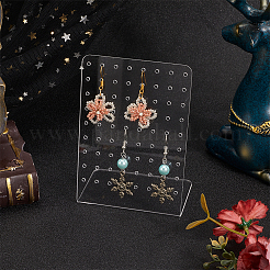 Акриловый дисплей серьги стойки&nbsp;EDIS-WH20003-03B