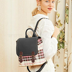 Вырезанная полая 2шт кожаная пряжка-тогл&nbsp;AJEW-CL0001-26C