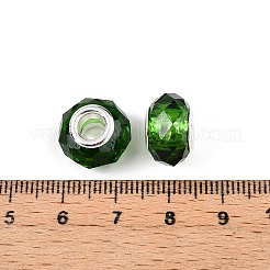 Perle di vetro trasparente europei&nbsp;GPDL-N004-D14mm-B11