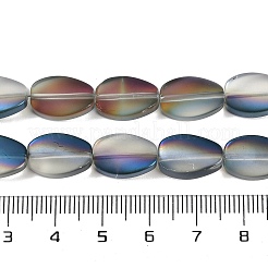 Стеклянные бусины с гальваническим покрытием &nbsp;EGLA-C009-01B-HP01