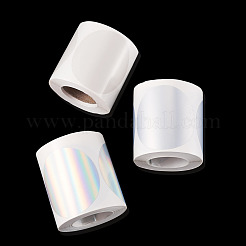 3 rouleau de 3 styles d'autocollants holographiques imprimables en plastique vinyle&nbsp;OFST-TA0001-10A
