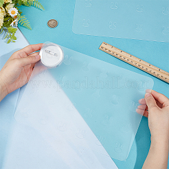 2 Stück 2 Arten transparentes PVC-Schmerzverbandbrett&nbsp;PVC-PH0001-41