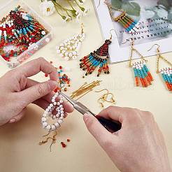 Kit de fabrication de grandes boucles d'oreilles pendantes&nbsp;DIY-SZ0009-19