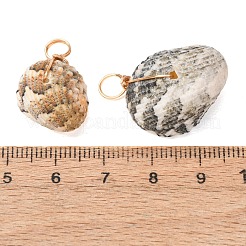 Pendentifs en coquille naturelle&nbsp;PALLOY-JF02953