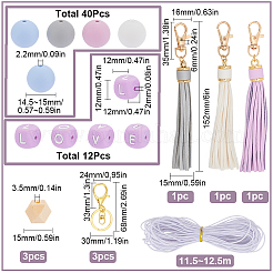 Набор для самостоятельного изготовления брелока со словом «любовь» DIY-SC0022-53