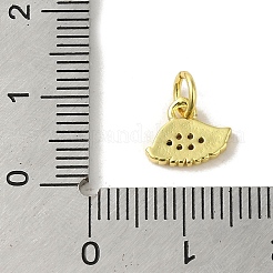 Adornos de latón micropavé de circonia cúbica&nbsp;KK-M283-19A-02