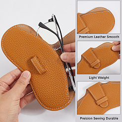 1шт чехол для очков из искусственной кожи&nbsp;AJEW-CN0004-43E