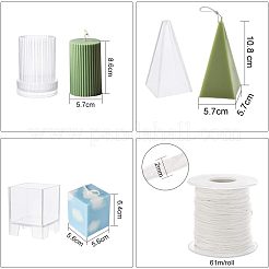 Наборы пластиковых форм для свечей AJEW-OC0001-06