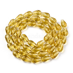 Стеклянные бусины&nbsp;X-GLAA-R024-15x10mm-17