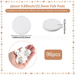 96 шт. фибровые парфюмерные подушечки&nbsp;DIY-SP0004-47A-01