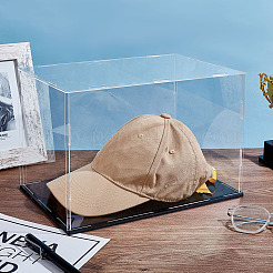 Vitrine für Minifiguren aus transparentem Kunststoff&nbsp;ODIS-WH0043-144B