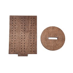 Подставки для сережек из дерева прямоугольной формы&nbsp;ODIS-K004-02