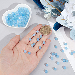 100 шт. бусины из натурального нефрита G-OC0004-15