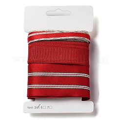 Ruban polyester 9 yards 3 styles&nbsp;SRIB-C002-04A