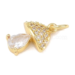 Латунные микро проложить кубического циркония подвески&nbsp;KK-H525-03A-G