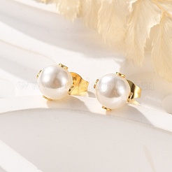 Серьги-гвоздики из нержавеющей стали 304&nbsp;EJEW-I229-01G-C