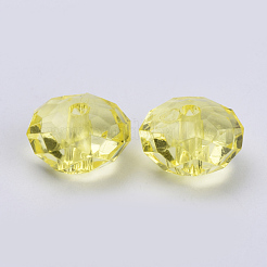 Прозрачные акриловые бусины&nbsp;TACR-Q258-8mm-V21