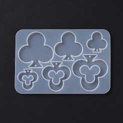 Подвески на тему игральных карт своими руками силиконовые Молды&nbsp;DIY-C076-01D