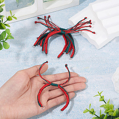 Herstellung von Nylonfadenarmbändern&nbsp;AJEW-TAC00104