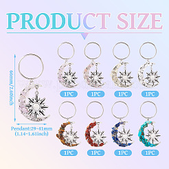 Брелок из натурального и синтетического камня&nbsp;KEYC-TAC00041